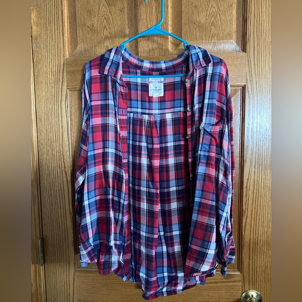 American Eagle Oversized Fit Flannel